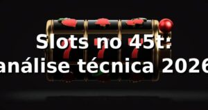 Slots no 45t: análise técnica 2026 🎰